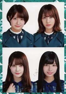 欅坂46 生写真 織田奈那・土生瑞穂・加藤史帆・河田陽菜 アンビバレント Loppi・HMV限定