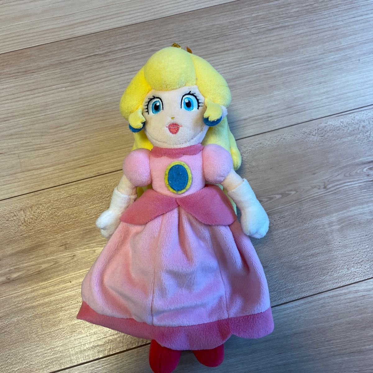 非売品景品用 タカラ SFC マリオとワリオ ピーチ姫 ぬいぐるみ 限定