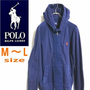 POLO RALPH LAUREN ポロラルフローレン ポニー 刺繍ワンポイントロゴ ジップ パーカー フーディー