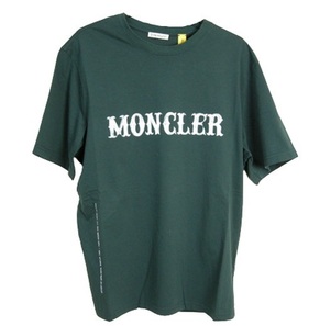 サイズM■新品 本物保証/モンクレール/GENIUS/FRAGMENT/SS T-SHIRT/Tシャツ/TEE/ジーニアス/フラグメント/メンズ/MONCLER/ダークグリーン系