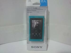 SONY純正ウォークマンNW-A35/NW-A36/NW-A37用シリコンケース青CKM-NWA30/NW-A30シリーズ