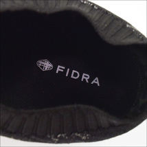 新品 FIDRA フィドラ カモガランニット ゴルフシューズ スパイクレスシューズ 25.5cm チャコールグレー FD5KFZ02_画像6