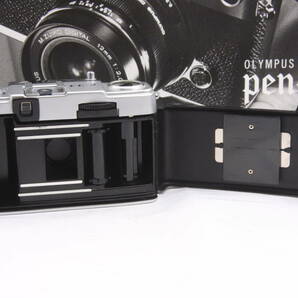 ★美品A★完動品★オリンパス OLYMPUS PEN EE-3 ペン ブラックボディ★レンズ&ファインダー簡易清掃済★モルト張替済★赤ベロ★付属品#346の画像9