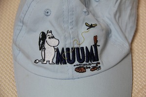MUUMI ムーミン 子供用 帽子 50cm 検索 刺繍 Moomin フィンランド キャラクター グッズ