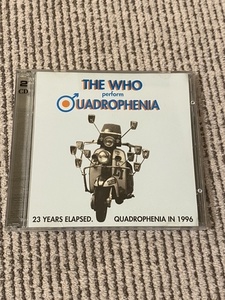 Who 「Quadrophenia In 1996」 ２CD　Polar Bear