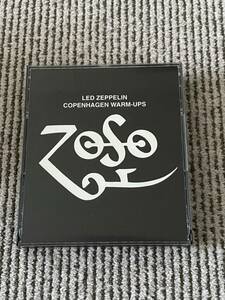 LED Zeppelin "Копенгаген разминки" 4CD Последний стенд диск