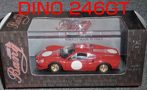 7166 bang 1/43 フェラーリ ディーノ 246GT AMERICAN RACES レッド 1969 ストリート DINO ディノ バン