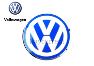 【正規純正品】 フォルクスワーゲン リヤ エンブレム オーナメント VW ニュー ビートル 1C0853630L39A ブルー / ホワイト New Beetle