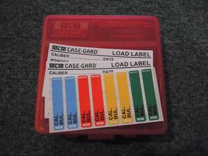 MADE IN USA MTM CASE-GARD 100個 RED 357Magnum/38Special程度