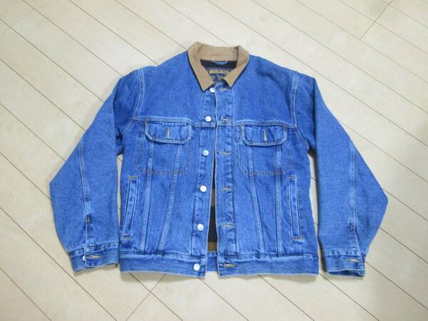 ウールリッチ WOOLRICH Ｇジャン 裏地フリース素材 衿革素材 サイズＳ（ＵＳサイズ） 未使用 ノースフェイス ＬＬビーン 