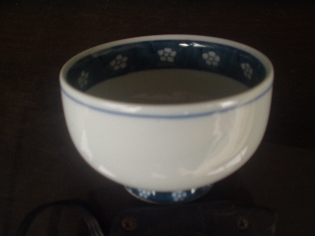 Arita, Hasami, beauté d'utilisation, Esprit japonais, peinte à la main, Bol sencha aux prunes du four Kotama, 1 tasse de thé, ustensiles à thé, tasse à thé, Un seul article