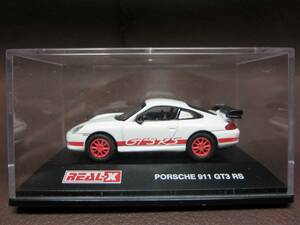  Real-X *PORSCHE 911 GT3 RS белый / красный * литье под давлением 1/72 шкала *REAL-X