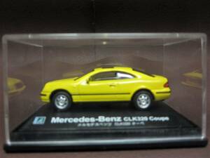 ホンウェル★Mercedes-Benz CLK320 Coupe イエロー★1/72スケール★HONGWELL