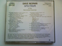 CD DAVE NEIMAN SPECTRUM Of The Hammered Dulcimer デイブ・ニーマン スペクトラム ハンマー・ダルシマー_画像3