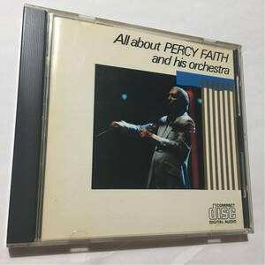 CBS/SONY☆ALL ABOUT PERCY FAITH AND HIS ORCHESTRA パーシー・フェイスのすべて