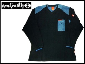 80ｓ90ｓデッドストック　プラネットアース　オールドスクールスケートサーフ新品　Planet Earth アウトレット　XL