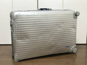 RIMOWA リモワ　シルバーインテグラル　廃盤絶版サイドハンドル仕様　スーツケース/トランク　103Ｌクラス　056