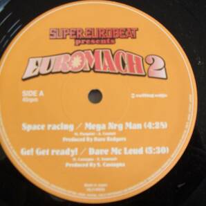 12 SUPER EUROBEAT P/EUROMACH 2 MEGA NRG MAN/SPACE RACING DAVE MC LOUD MACHO GANG SARA AVEX TRAXの画像1