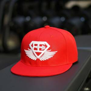 ★BODY ENGINEERS ボディエンジニア キャップ帽子 レッド赤◆スナップバックSNAP BACK筋トレボディビルSNAPBACK