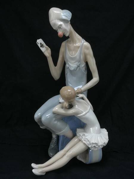 ☆美品☆リヤドロ ＃4605 マジック ピエロ LLADRO 希少 フィギュリン 置物 少女 人形 西洋 陶器 1969～1985年絶版 バレンシア