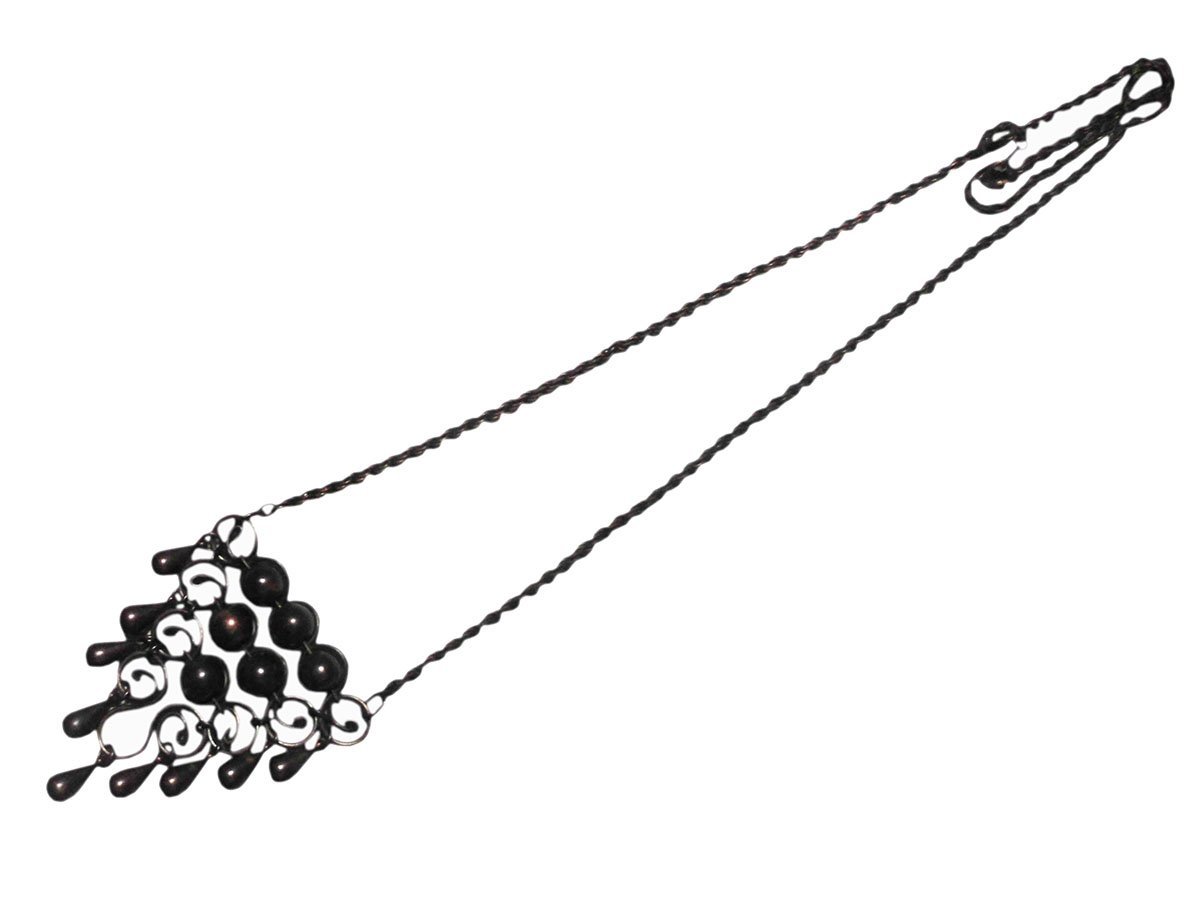 ■Gargantilla de bolas de cobre hecha a mano (BUC-36), Accesorios de mujer, collar, colgante, otros