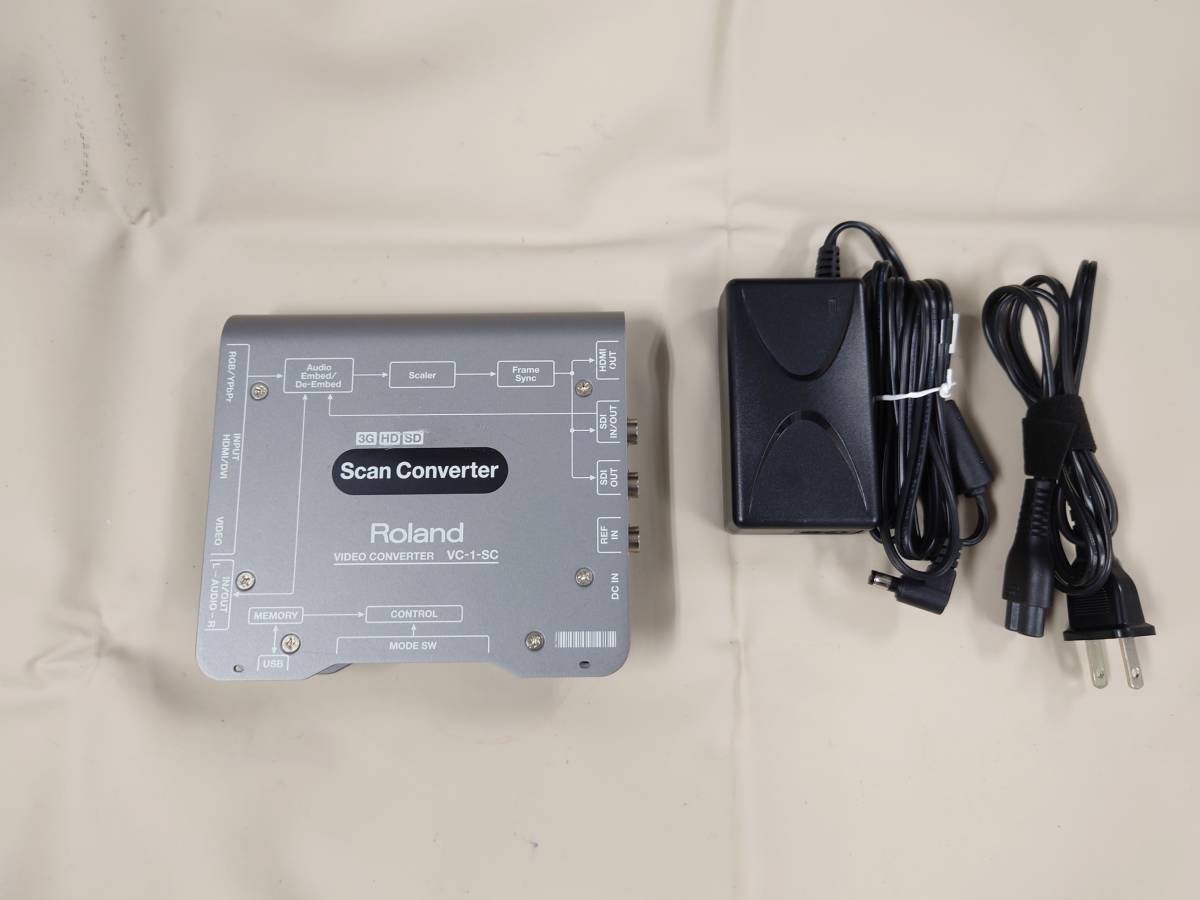工場直送 Roland 2台 VIDEO VC-1-DL CONVERTER VC-1-DL 2台