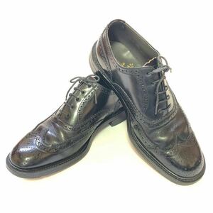【リーガル】本物 靴 ビジネスシューズ 革 黒色系 メンズ 中古品ー4 全国一律送料1100円