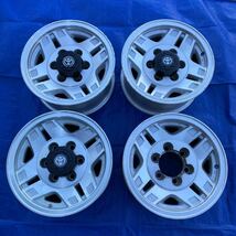 トヨタ　ハイラックスサーフ　ホイール　15×7JJ　オフセット8　４本　中古品_画像1