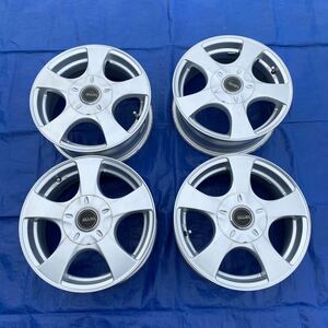 ZEABEC　ホイール　15×6JJ 　5×114.3　オフセット50　４本　中古品