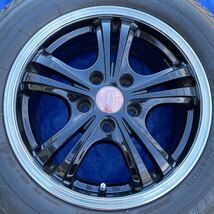 BRANDLE　ブランドル　タイヤホイールセット　16×6.5J　5×114.3＋38　215/60R16　４本　中古品_画像4