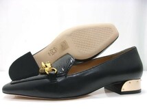 新品★TORY BURCH トリーバーチ★JESSA 25MM LOAFER★ジェッサ ローファー★パテント★ブラック_画像2