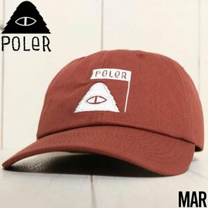 帽子 キャップ ストラップバック POLeR ポーラー SUMMIT DAD HAT 212ALU7201 MAR