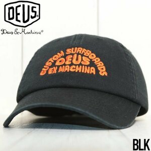 ストラップキャップ カーブキャップ Deus Ex Machina デウスエクスマキナ LOCATIONS DAD CAP DMP2271571　BLK