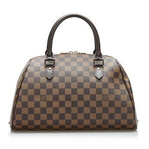 ルイ ヴィトン ダミエ リベラMM ハンドバッグ N41434 ブラウン PVC レザー レディース LOUIS VUITTON 【中古】