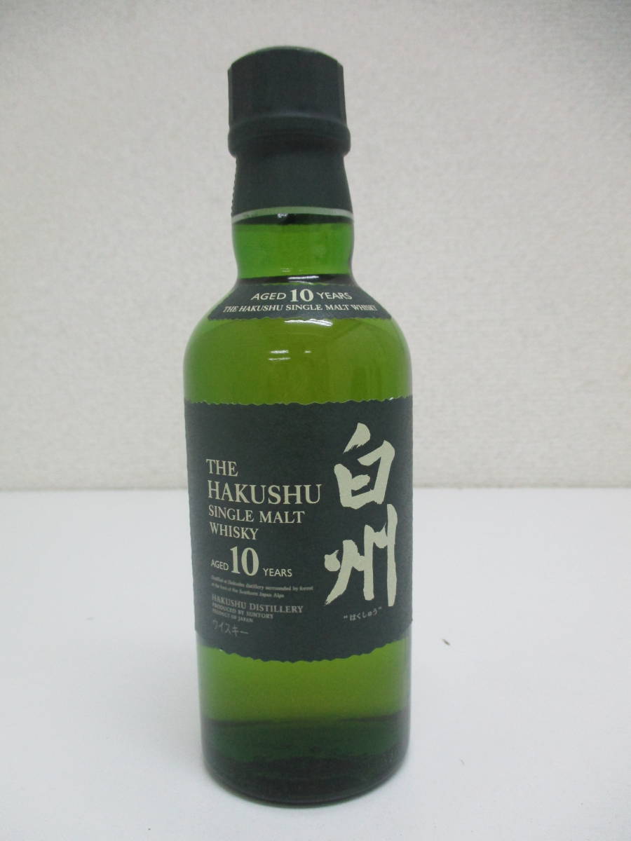 ヤフオク! -「白州 10年 180ml」の落札相場・落札価格
