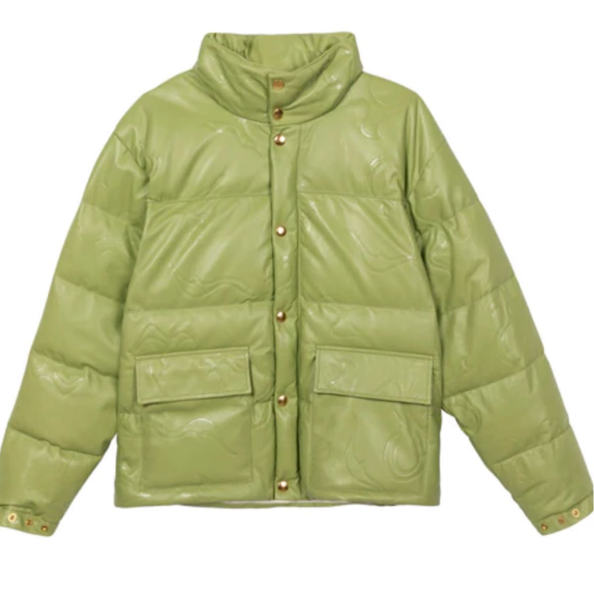 MALBON GOLF X WDS VARSITY JACKET / GREEN ウィンダンシー ジャケット