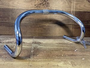 GJ063 日東 NITTO B123 NJS ドロップハンドル Φ25.4mm エンドc-c390mm