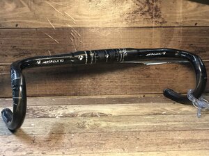 GM598 ボントレガー BONTRAGER ISO ZONE RXL ハンドル ブラケット部 C-C400mm Φ31.8 カーボン ※締め付けによるシワあり