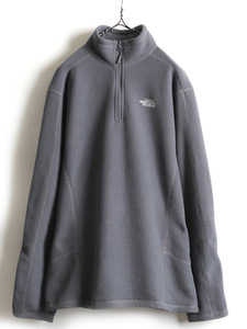 US企画 ■ ノースフェイス プルオーバー ワッフル フリース ジャケット ( メンズ L ) 古着 The North Face ジャンパー 裏ボア アウトドア