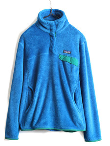 12年製 ■ パタゴニア リツール スナップT プルオーバー ジャケット ( レディース L ) 古着 Patagonia フリース ボア ブルゾン ジャンパー