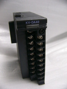 ★特価！動作保証★　KEYENCE PLC KV-DA40 DA変換