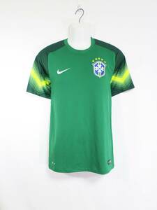 ブラジル代表 2014 ゴールキーパー GK ユニフォーム S ナイキ NIKE 送料無料 BRASIL サッカー シャツ