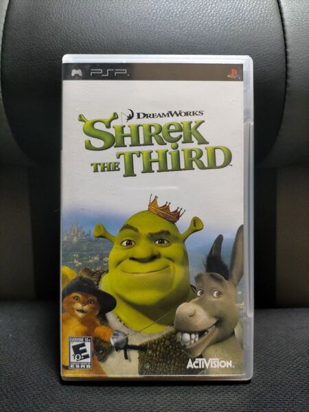 希少 PSP Shrek The Third シュレック 日本未発売