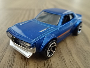 HW Hot WHeeLS '70 TOYOTA CELICA ホットウィール トヨタ セリカ ダルマセリカ ブルーメタリック 街道レーサー ミニカー ミニチュアカー