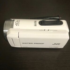 （難あり）JVCビデオカメラ GZ-B800-W 