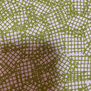 ロラライハリス生地 Random Waffle メロン110×45
