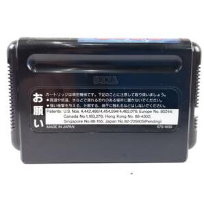 SEGA メガドライブ 龍虎の拳 箱 説明書 冊子付き MEGA DRIVE セガ アクション G-4113 【現状品】北OA2の画像5