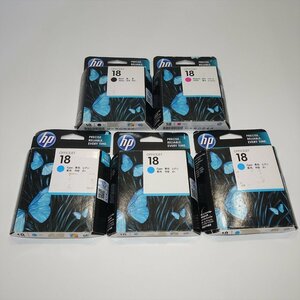 [ free shipping ] original 3 color 5ps.@HP 18 C4936A/C4937A/C4938A black Cyan 3ps.@ magenta NO.1589