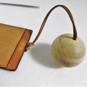 送料無料 定価1.5万 新品 UNKNOWN PRODUCTS NETSUKE パスケース 日本製 アンノウンプロダクツ カードケースの画像4