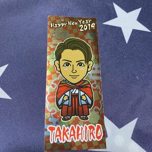 千社札シール EXILE TAKAHIRO